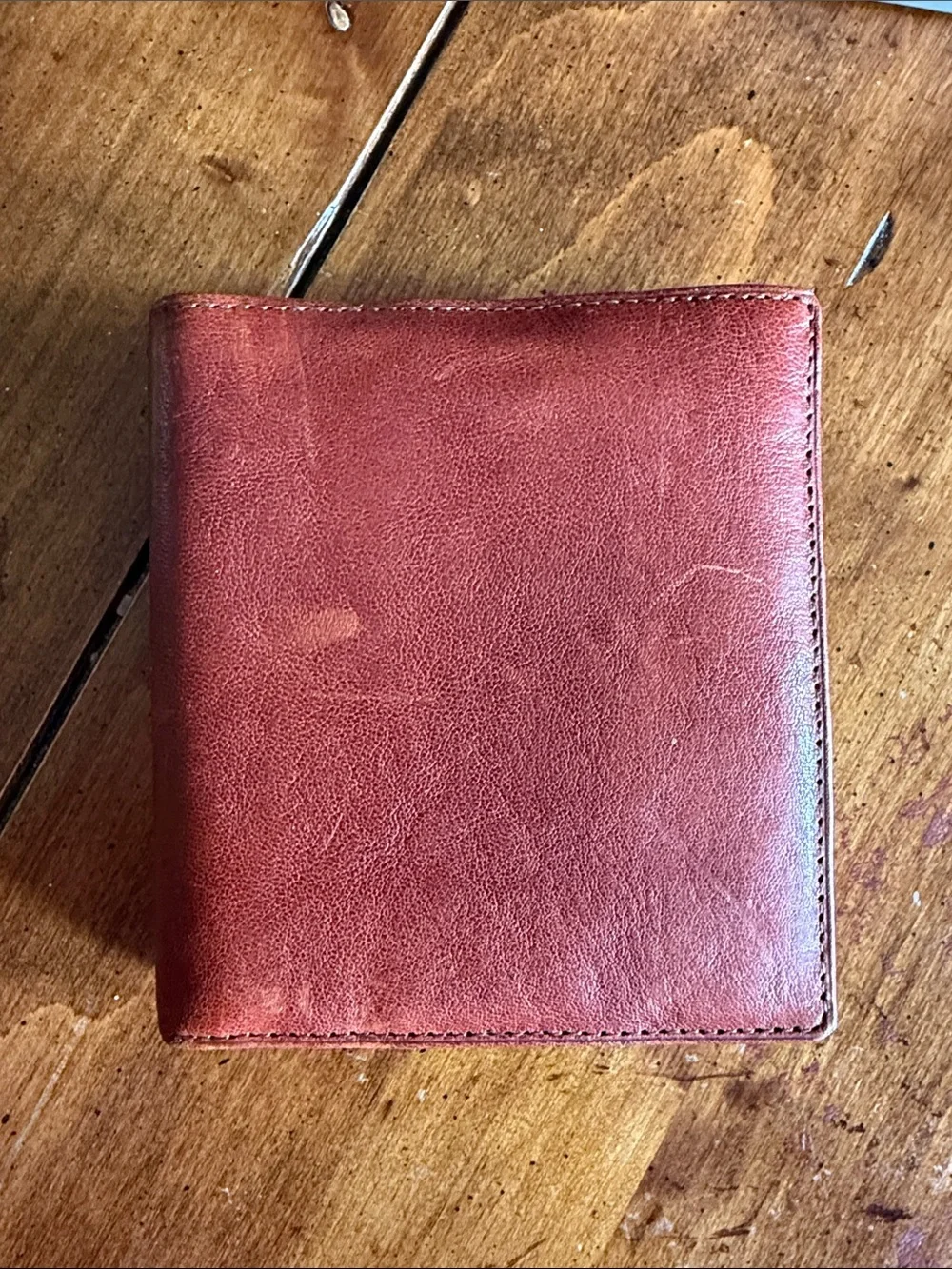 Wilson’s Leather Men's Leather Bi-Fold Wallet - Brown New in Box